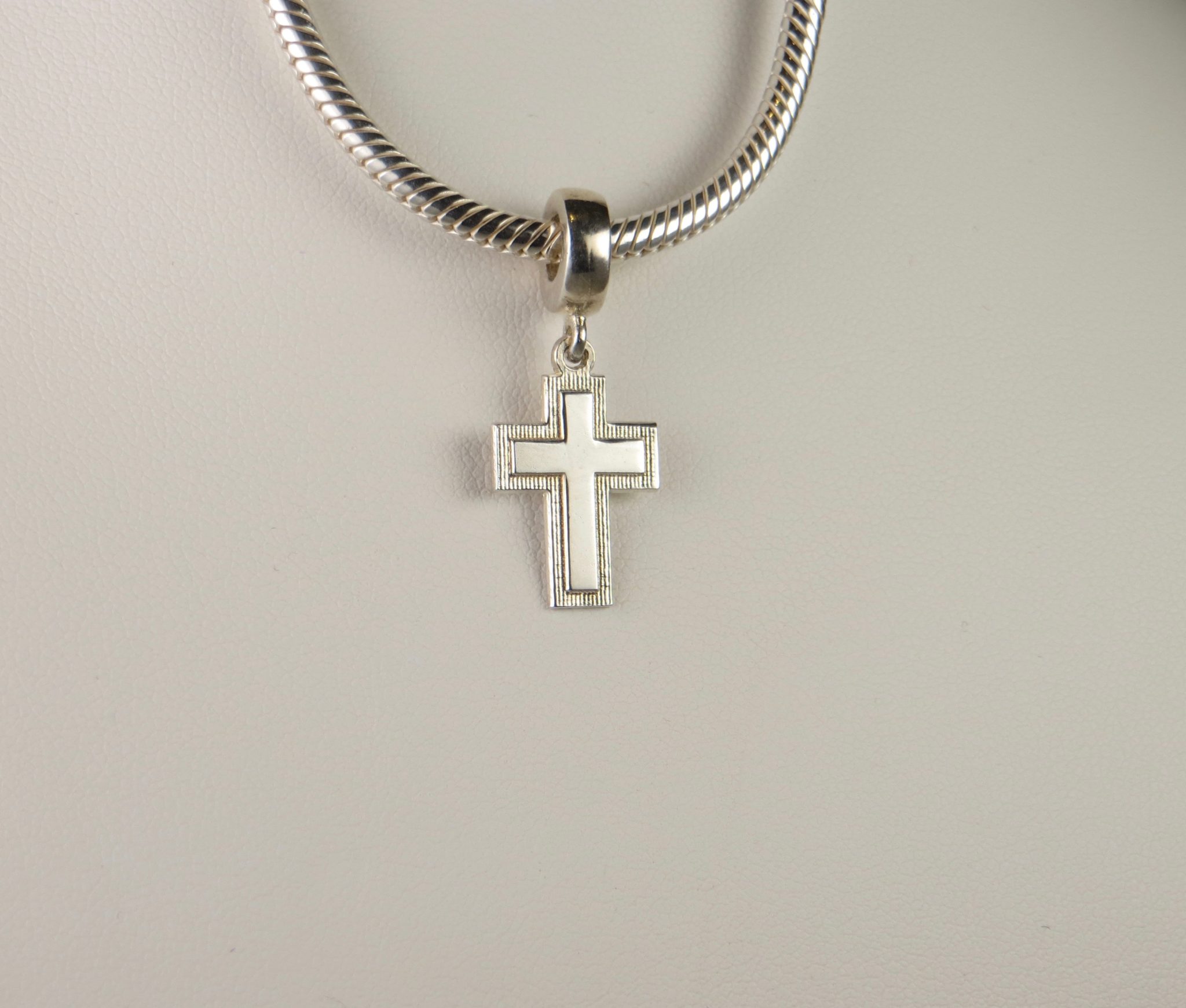 Sterling Silver Cross Charm Myroslava Dubyk Jewellery